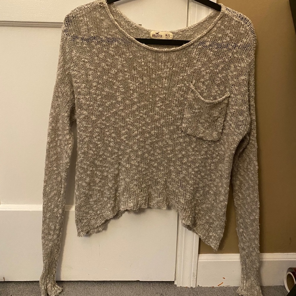 See through sweater from Hollister